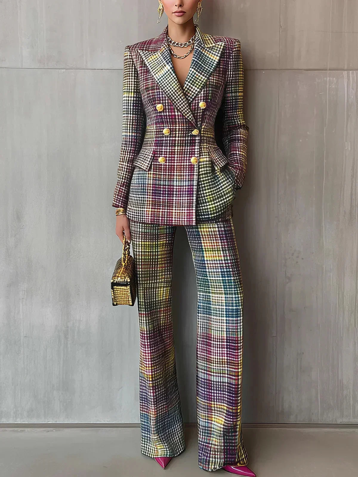 Hilary™ Luxe Suit | Tailored Modern Power Suit