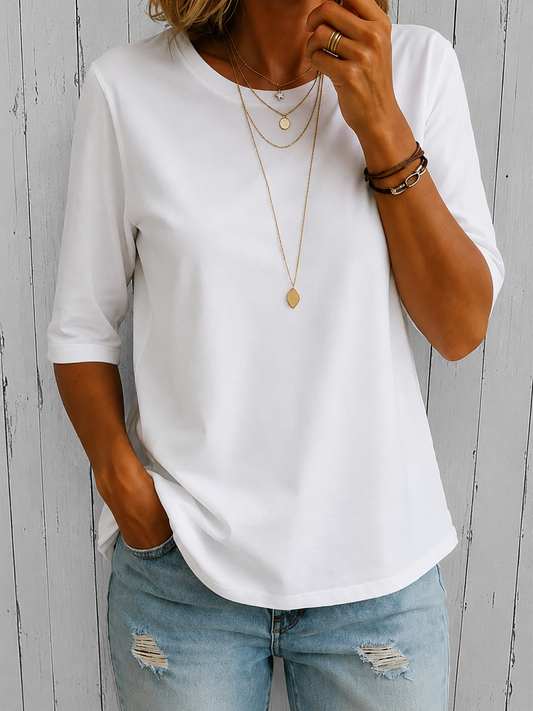 Calvera™ Comfort Coverage Tee – White