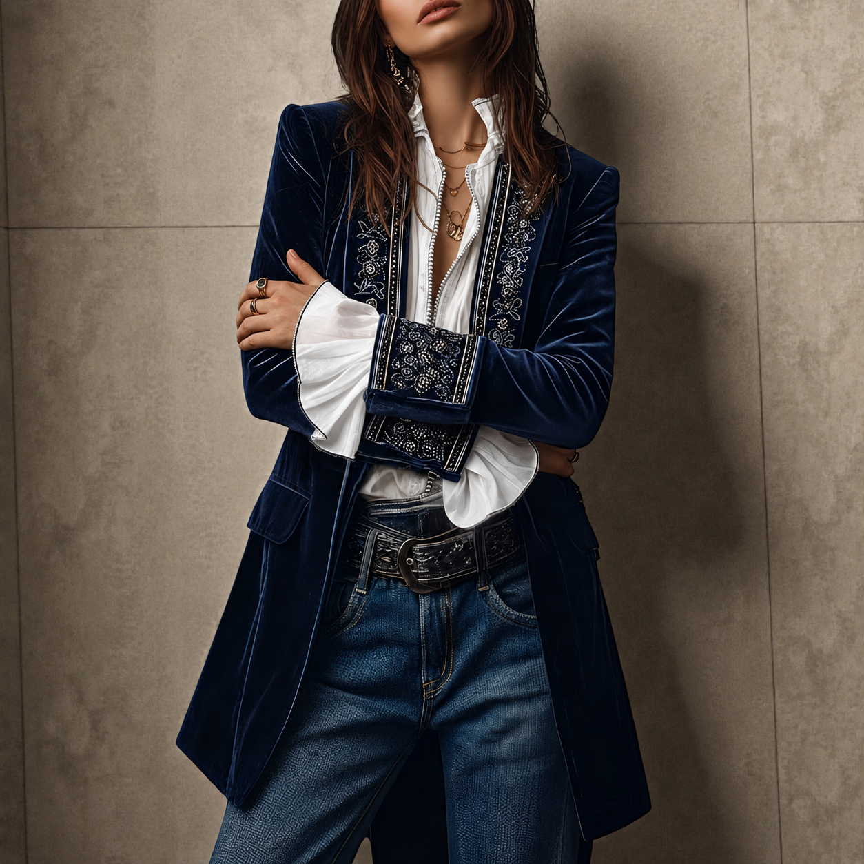 Rosalind™ Navy Blue