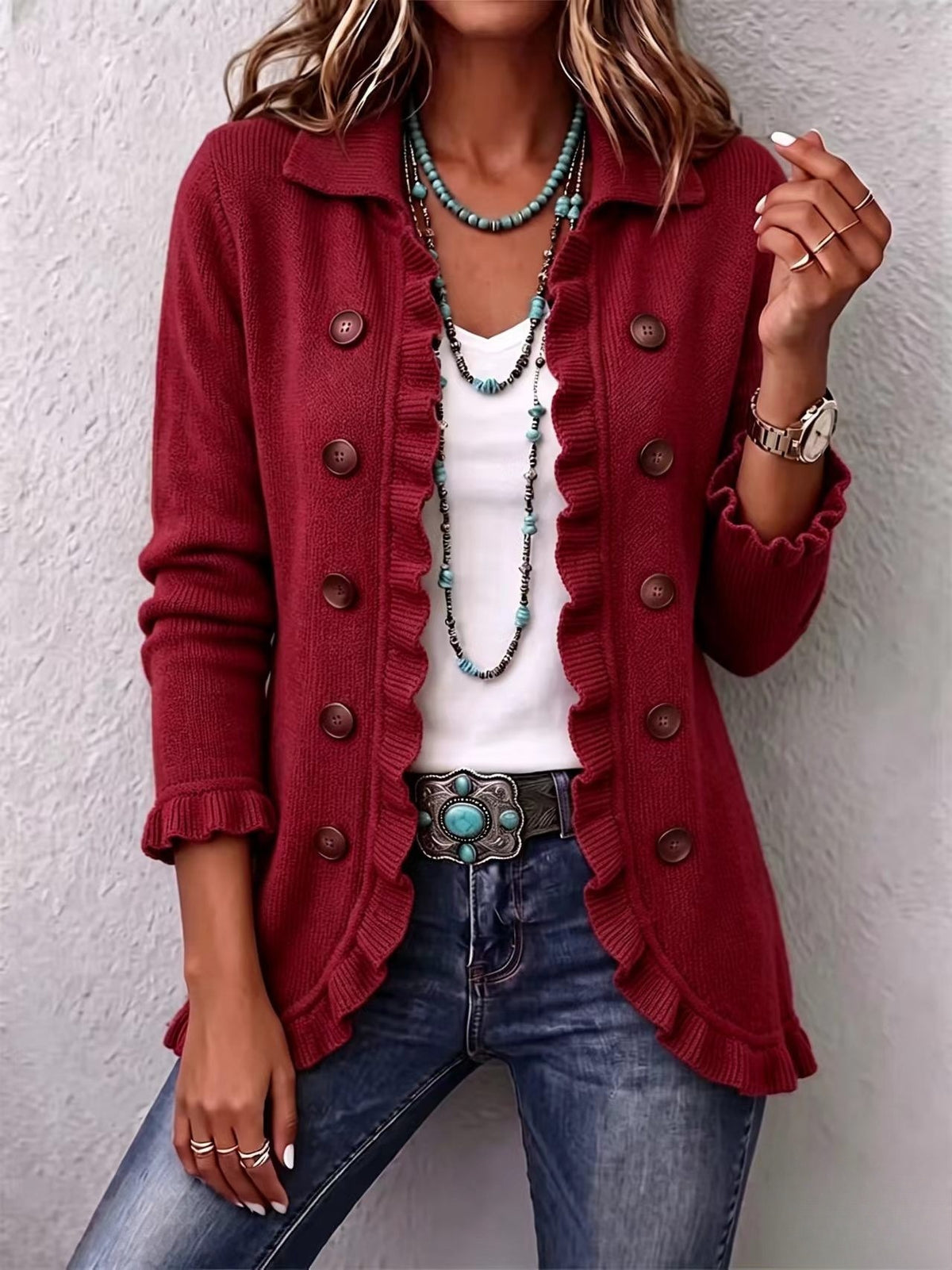 Vivienne™ Classic Ruffle Jacket