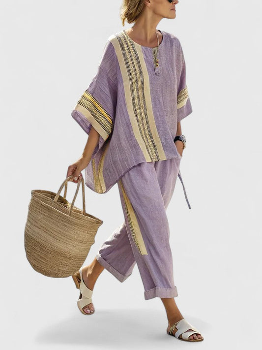 Rosavina™ Striped Two-Piece Set