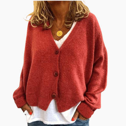 Shannon™ Knit Cardigan Orange
