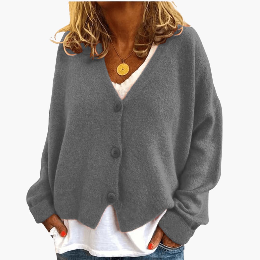 Shannon™ Knit Cardigan Grey