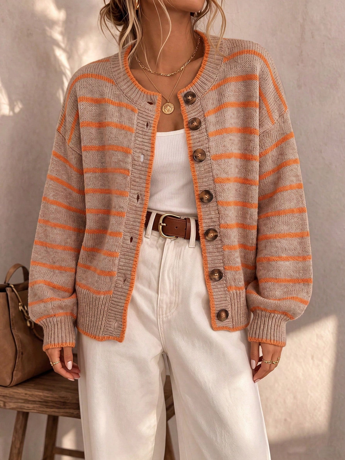 Beige Orange