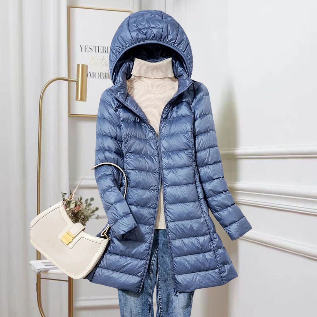 Ashley Quilted Puffer Jacket worn