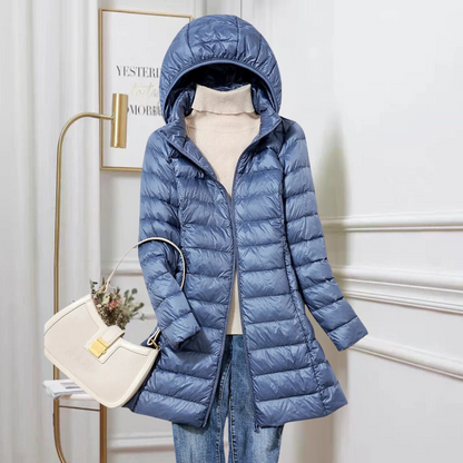 Ashley Quilted Puffer Jacket worn
