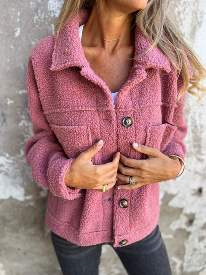 Harriet™ Stylish Cosy Jacket - Pink