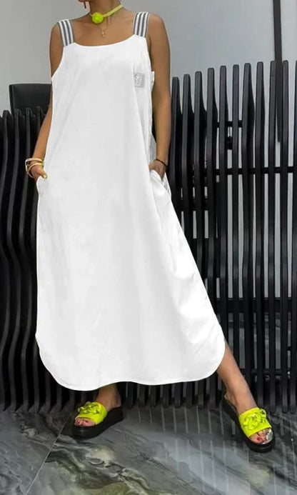 Comfy | Shoulder Strap Suspender Dress