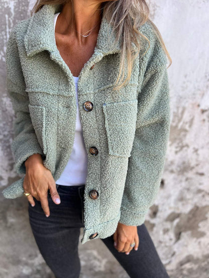 Harriet™ Stylish Cosy Jacket - Green