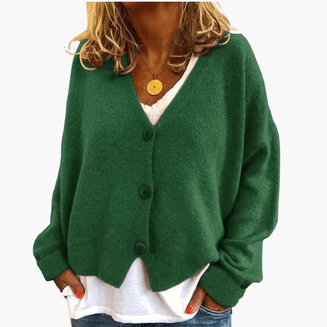 Shannon™ Knit Cardigan Dark Green