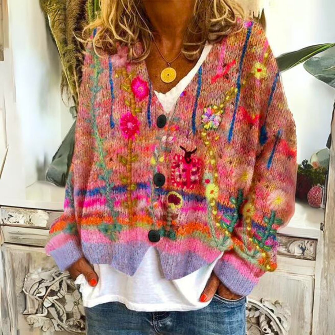 Evie Cardigan Pink