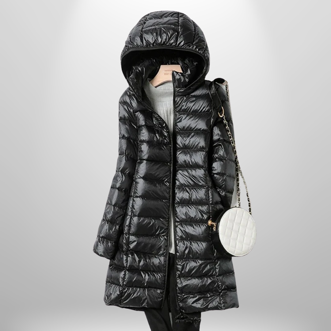 Ashley Quilted Puffer Jacket detail