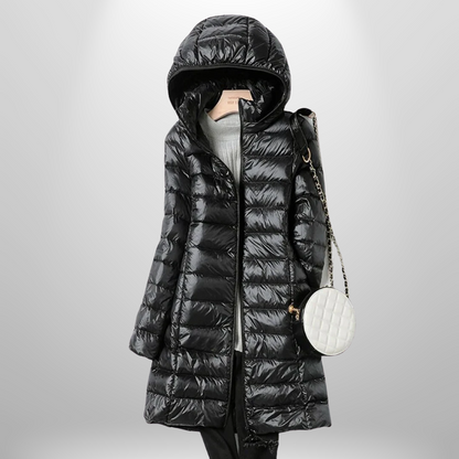 Ashley Quilted Puffer Jacket detail
