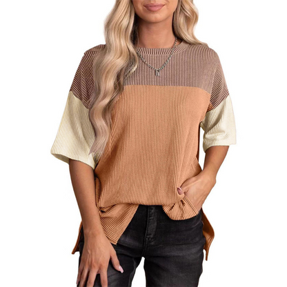 BRYNLUE™ | Casual Loose Fit Striped Summer Top