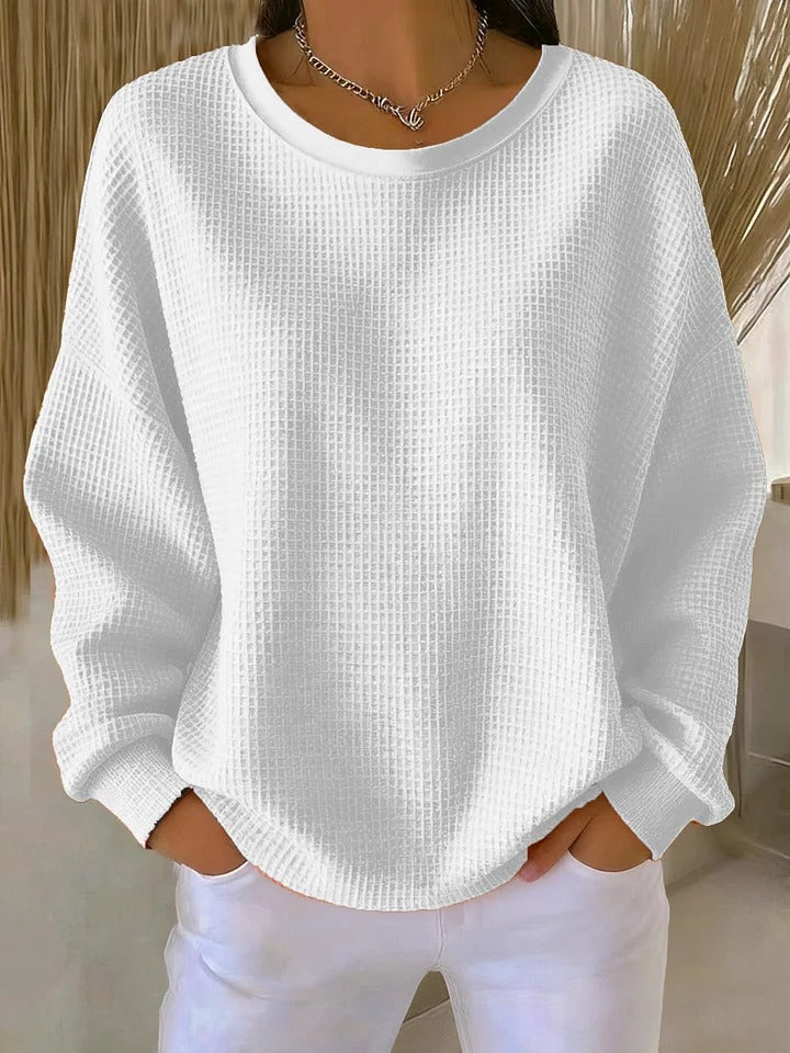 Nyla Classic Sweater - White