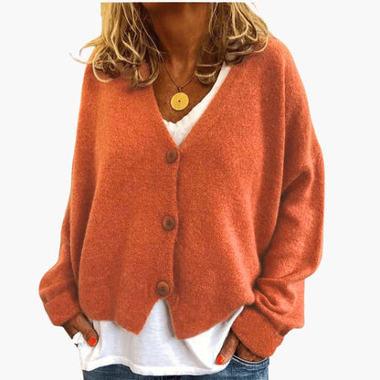 Shannon™ Knit Cardigan Light Orange