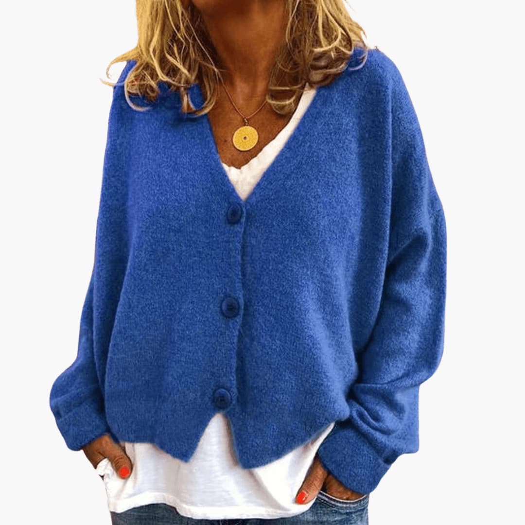 Shannon™ Knit Cardigan Blue