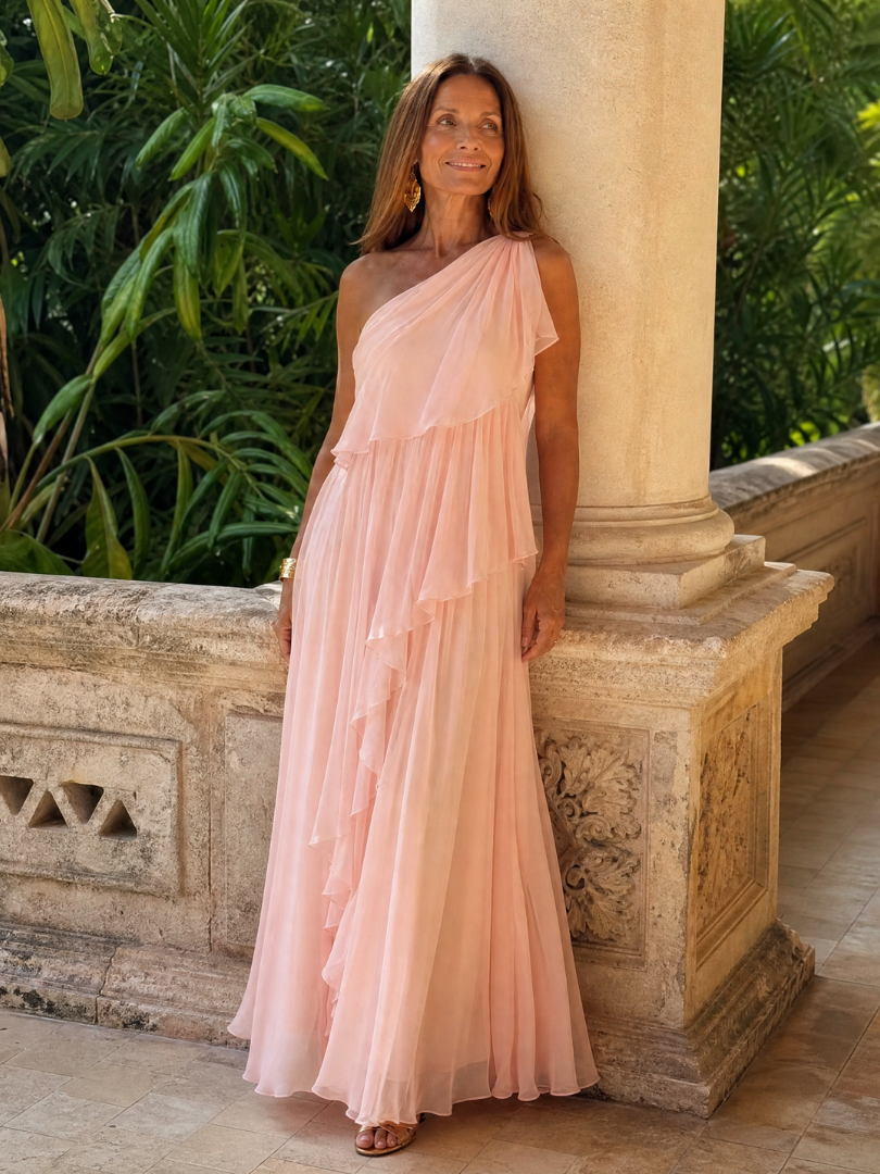 Tracey™ Cascading Ruffle Maxi Dress