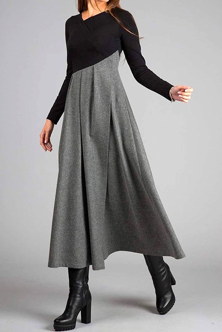Rachel™ Contrast Maxi Dress