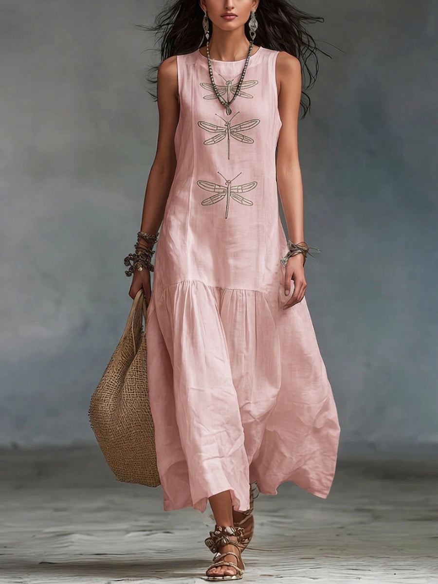 Geneva™ Sleeveless Maxi Dress - Pink