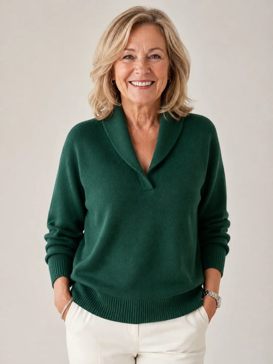 Beatrice™ V-Neck Sweater
