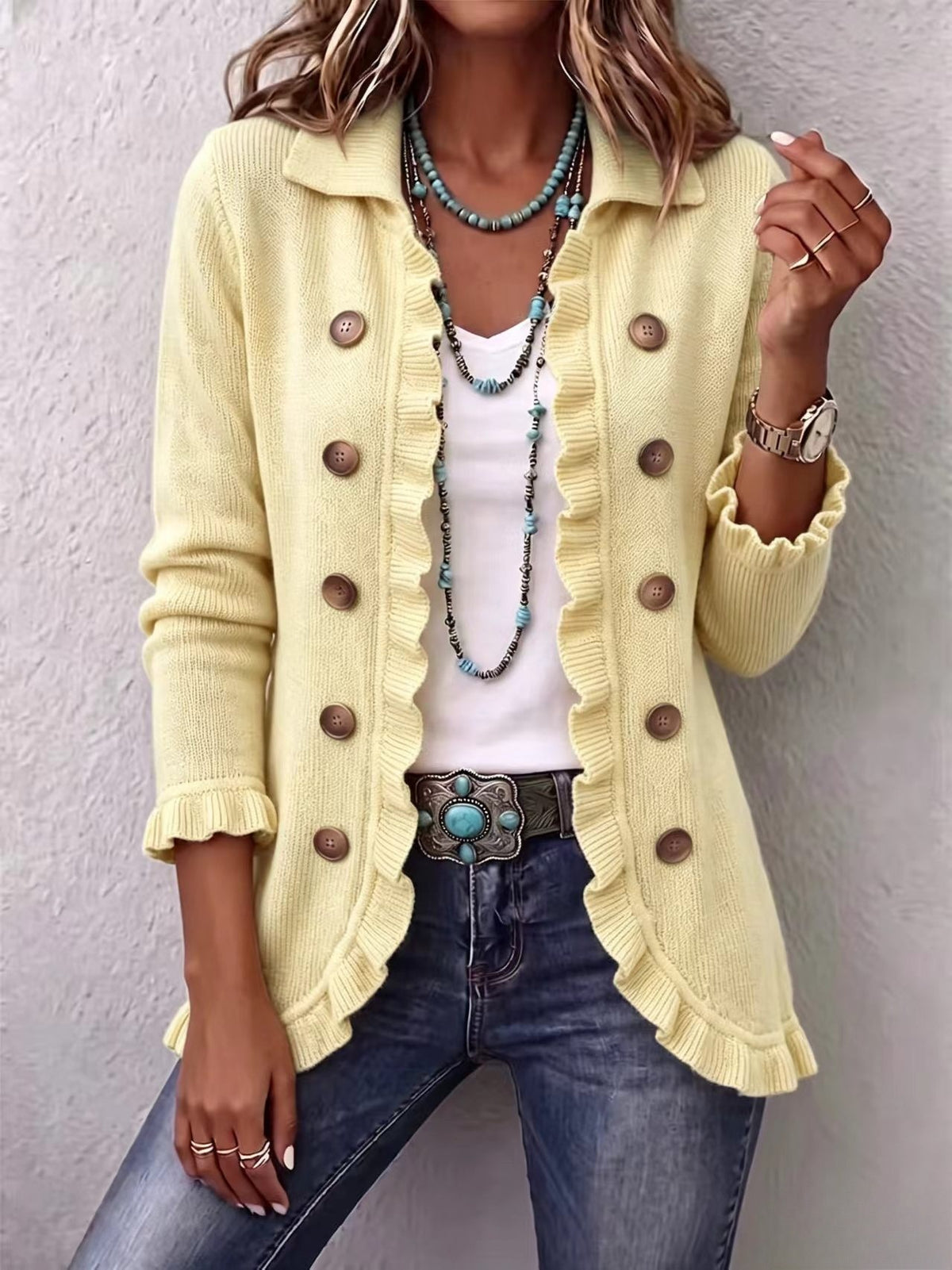 Vivienne™ Classic Ruffle Jacket