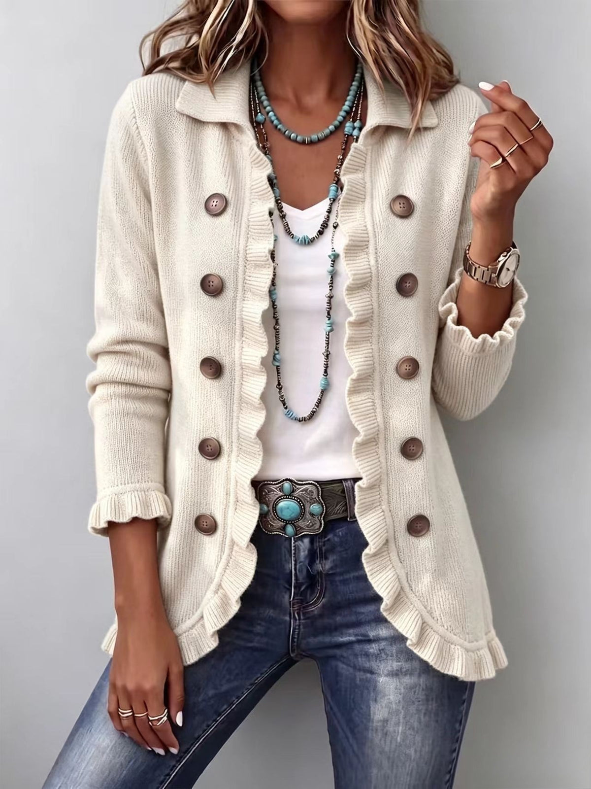 Vivienne™ Classic Ruffle Jacket