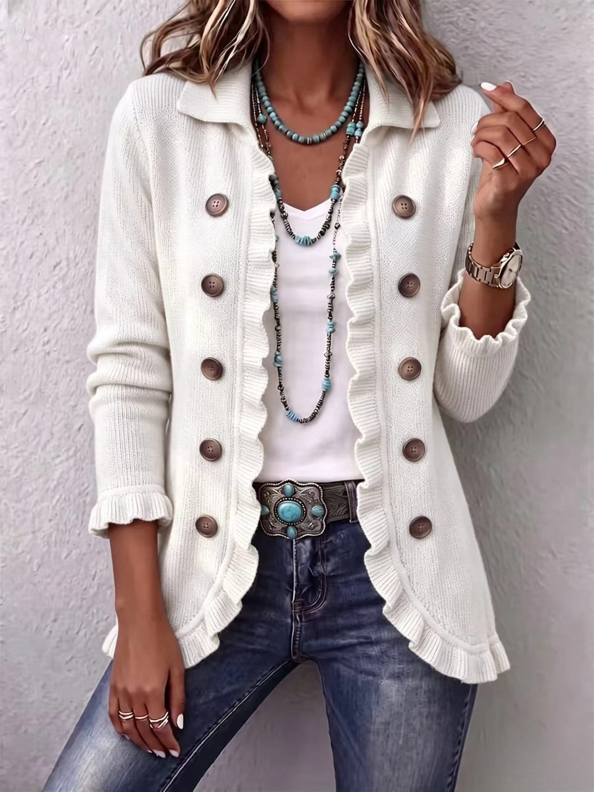 Vivienne™ Classic Ruffle Jacket