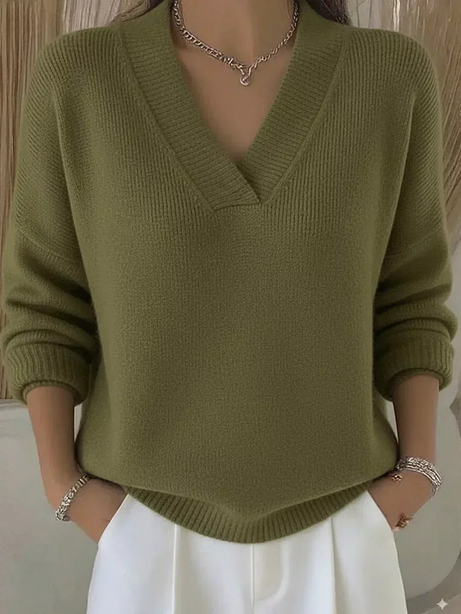 Vivelle™ Relaxed V-Neck Sweater