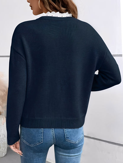 Kaitlyssa™ Elegant Sweater Blue