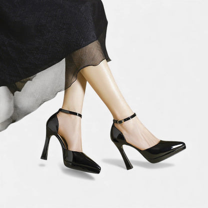 Evette™ Leather Heels