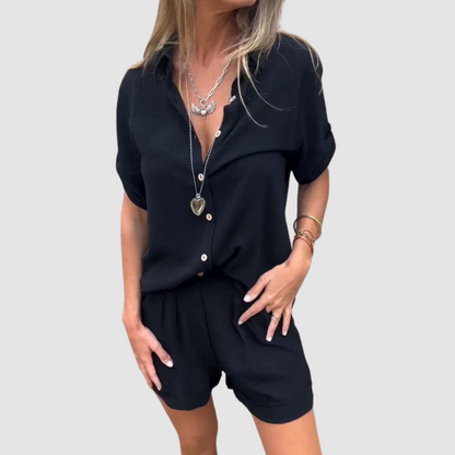Alba™ Summer Set | Lightweight Top and Relaxed Trousers