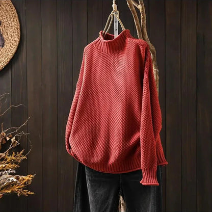 Elona Sweater Red