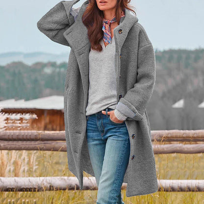 Margaret Classic Cosy Coat Gray