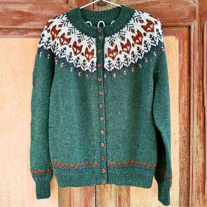 Carolina | Vintage Icelandic Cardigan