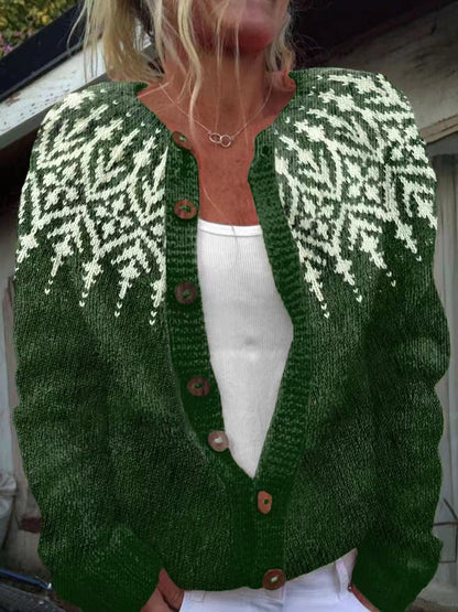 Brienne | Vintage Icelandic Cardigan
