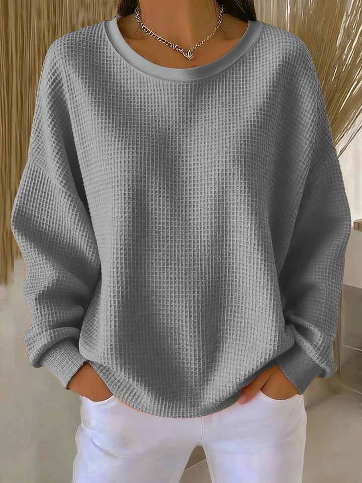 Nyla Classic Sweater - Grey