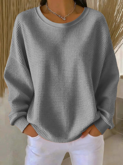 Nyla Classic Sweater - Grey