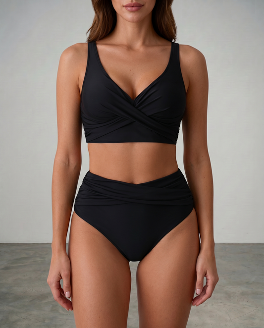 Ella Body Shaping Bikini - Black