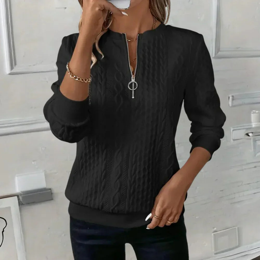Bambi™ Jumper with Zip Black