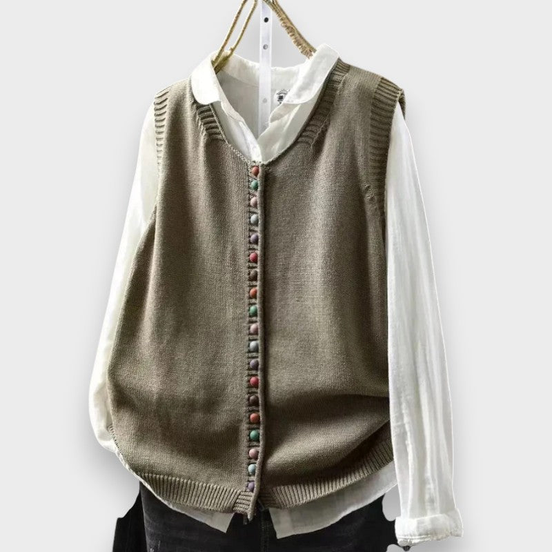 Clara™ Everyday Elegant Cardigan - Pickle