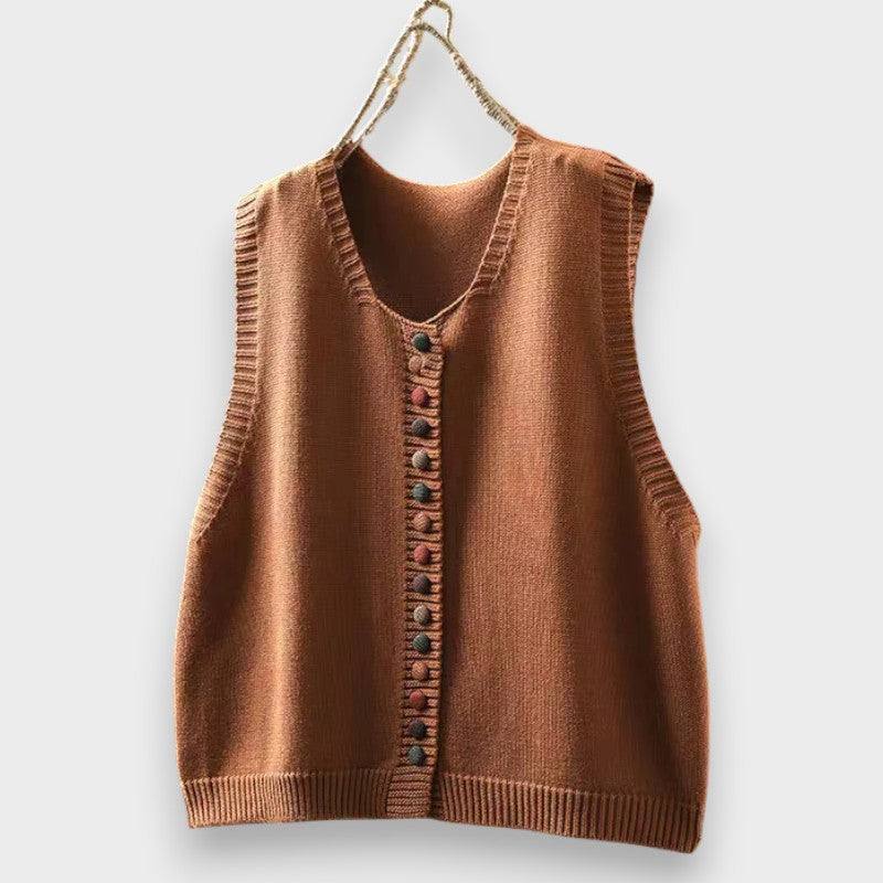 Clara™ Everyday Elegant Cardigan - Orange
