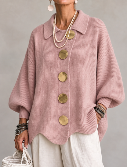 Isadora™ Oversized Collared Cardigan