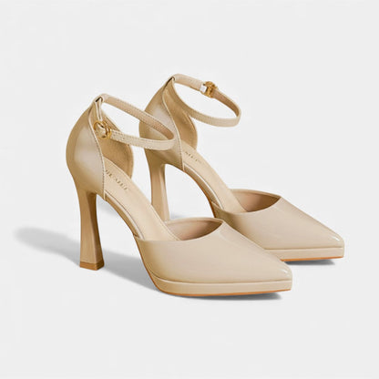 Evette™ Leather Heels