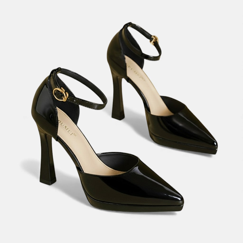 Evette™ Leather Heels