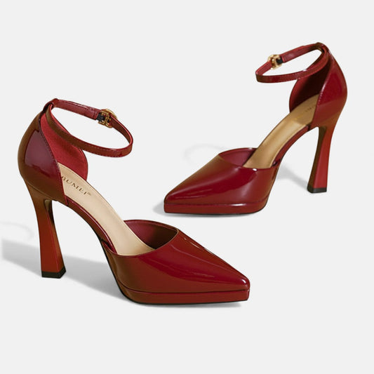 Evette™ Leather Heels