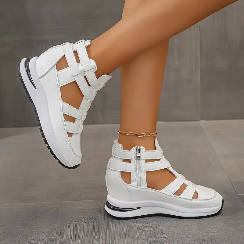 Agatha Comfort Sandals worn