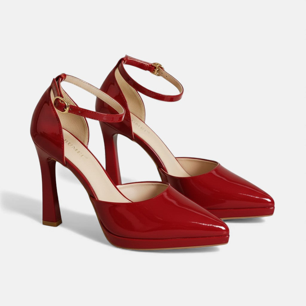 Evette™ Leather Heels
