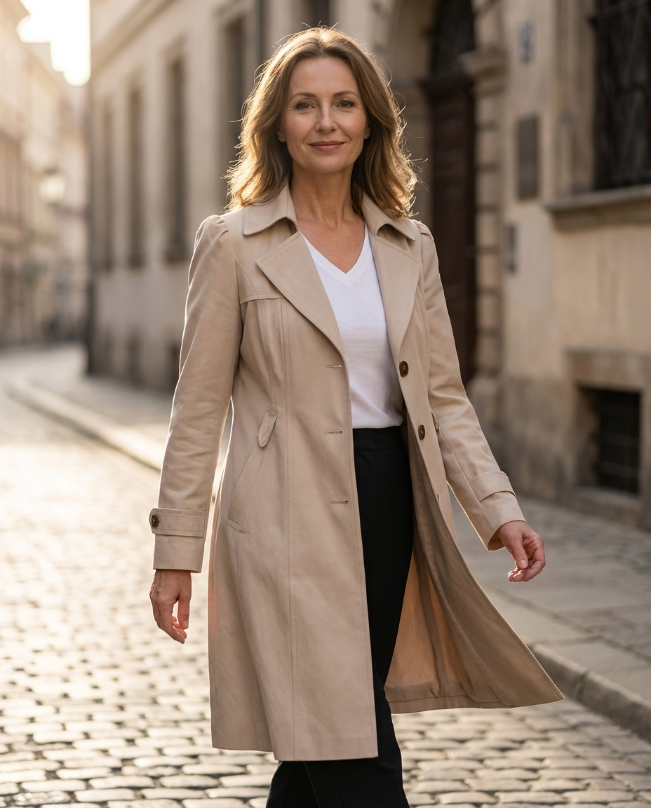 Olivia™ Transition Trench Coat