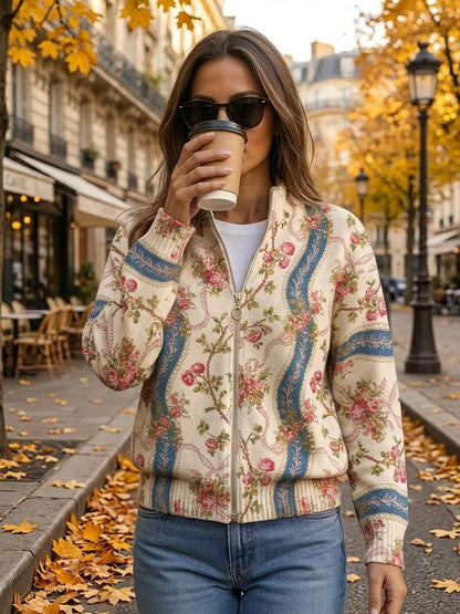 Eulalia™ Climbing Rose Ribbon Cardigan